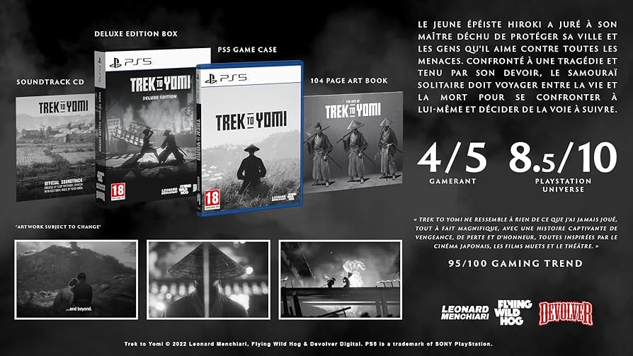 ＺＡＲＢＯＮ【新品】TREK TO YOMI [D Edition]×2個 DX[スイッチ]Trek to Yomi Deluxe Edition[欧州フランス版](新品